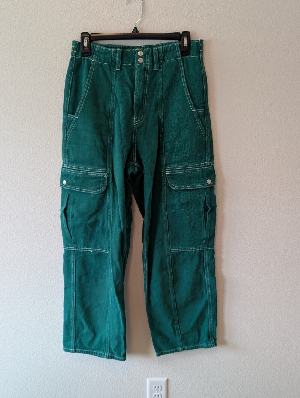 Women's Signature8 Green Cargo Pants